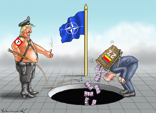 Cartoon: DOMINATOR TRUMP (medium) by marian kamensky tagged ukraine,hilfe,republikaner,trump,biden,seleskyj,nato,scholz,ukraine,hilfe,republikaner,trump,biden,seleskyj,nato,scholz