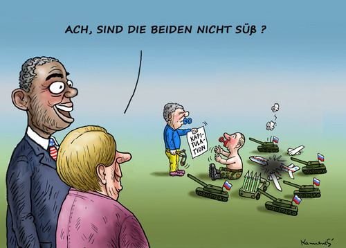 Cartoon: Ruhe der Vollpfosten im Osten (medium) by marian kamensky tagged donezk,flugzeugabschuss,waffenruhevereinbarung,minsk,flugzeugunglück,putinversteher,schmidt,helmut,timoschenko,bürgerkrieg,gewalt,demokratie,janukowitsch,ukraine,klitsccko,vitali,vitali,klitsccko,ukraine,janukowitsch,demokratie,gewalt,bürgerkrieg,timoschenko,helmut,schmidt,putinversteher,flugzeugunglück,minsk,waffenruhevereinbarung,flugzeugabschuss,donezk