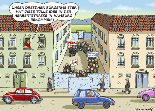 Cartoon: ENDLÖSUNG (medium) by marian kamensky tagged dresden,pegida,bayern,seehofer,föüchtlinge,sichere,herkunftsländer,dresden,pegida,bayern,seehofer,föüchtlinge,sichere,herkunftsländer