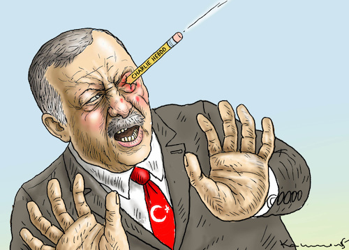 ERDOGAN UND CHARLIE HEBDO