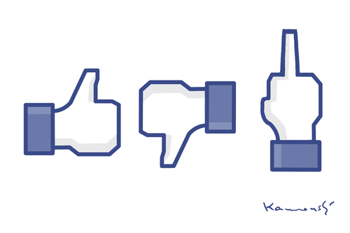 Cartoon: Facebookfingerunartigkeiten (medium) by marian kamensky tagged facebook,mark,zuckerberg,facebook,mark zuckerberg,mark,zuckerberg