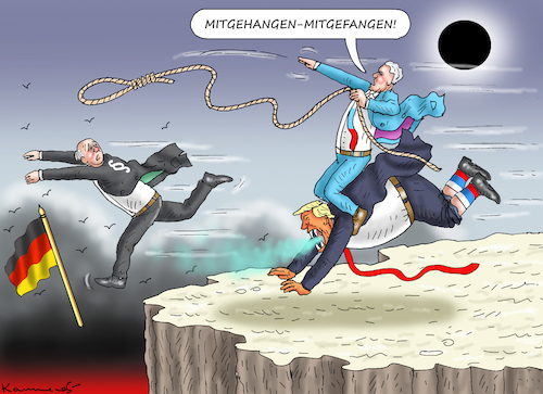 Cartoon: FASCHIST HÖCKE DROHT DEM VS (medium) by marian kamensky tagged faschist,höcke,droht,dem,verfassungsschutz,afd,faschist,höcke,droht,dem,verfassungsschutz,afd