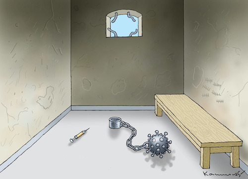 Cartoon: FREIGEIMPFT (medium) by marian kamensky tagged biontech,pfizer,impfung,corona,rosenmontag,eu,english,lockdown,prorisierung,ostern,ursula,von,der,leyen,biontech,pfizer,impfung,corona,rosenmontag,eu,english,lockdown,prorisierung,ostern,ursula,von,der,leyen