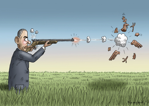 Cartoon: Friedenstontaubenschiessen (medium) by marian kamensky tagged tontaubenschiessen,obama,waffengesetz,usa,friedenstaube,tontaubenschiessen,obama,waffengesetz,usa,friedenstaube