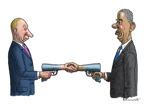 Cartoon: G 20 Putin Obama (medium) by marian kamensky tagged g20,gipfel,sant,petersburg,obama,putin,syrien,giftgas,firedensabkommen,wirtschafsforum,g20,gipfel,sant,petersburg,obama,putin,syrien,giftgas,firedensabkommen,wirtschafsforum