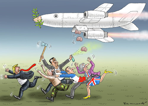 Cartoon: GEFÄHRLICHSTE WAFFE (medium) by marian kamensky tagged assad,putin,ost,ghouta,syrien,assad,putin,ost,ghouta,syrien