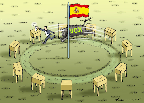 Cartoon: GEJAGTER PEDRO SANCHEZ (medium) by marian kamensky tagged jair,bolsonaro,brasilien,präsidentenwahl,faschismus,nationalisms,rechtsradikal,rassistisch,trump,mercosur,pedro,sanchez,vox,spanien,jair,bolsonaro,brasilien,präsidentenwahl,faschismus,nationalisms,rechtsradikal,rassistisch,trump,mercosur,pedro,sanchez,vox,spanien