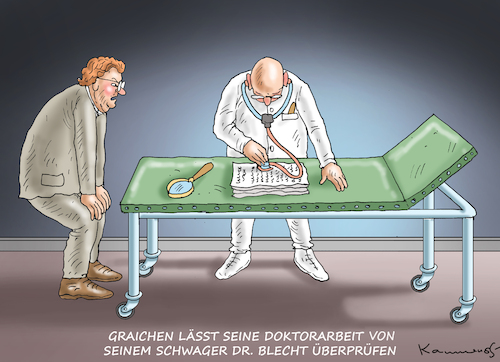 Cartoon: GRAICHEN BLECHT (medium) by marian kamensky tagged habeck,schmeisst,den,graichen,habeck,schmeisst,den,graichen