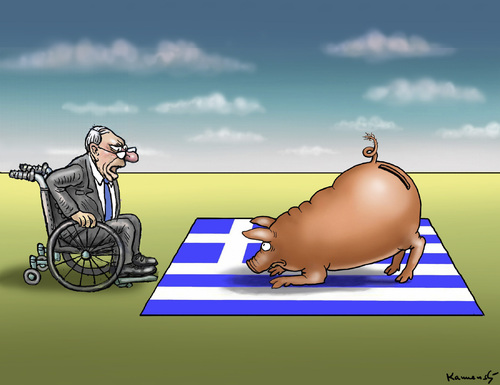 Cartoon: GRIECHENSPARSCHWEIN (medium) by marian kamensky tagged alexis,tsipras,griechenland,rettungsschirm,eu,referendum,griechowestern,alexis,tsipras,griechenland,rettungsschirm,eu,referendum,griechowestern