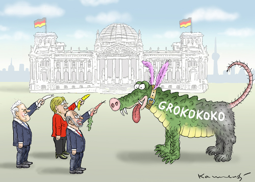 Cartoon: GROKOKOKO (medium) by marian kamensky tagged jamaika,gespräche,lindner,merkel,seehofer,özdemir,sondierungsgespräche,schulz,kenia,koalition,groko,jamaika,gespräche,lindner,merkel,seehofer,özdemir,sondierungsgespräche,schulz,kenia,koalition,groko