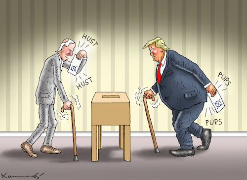 Cartoon: GUTE NACHT AMERIKA! (medium) by marian kamensky tagged tylor,swift,hilft,biden,trump,wahlen,usa,tylor,swift,hilft,biden,trump,wahlen,usa