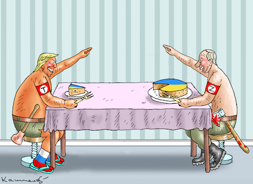 Cartoon: GUTEN APPETIT! (medium) by marian kamensky tagged taurus,olaf,atacms,putin,biden,ukraine,infrastruktur,pistorius,taurus,olaf,atacms,putin,biden,ukraine,infrastruktur,pistorius