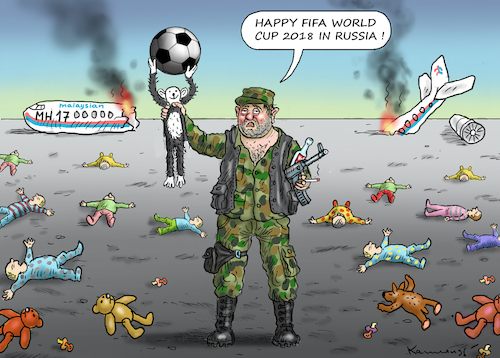 Cartoon: HAPPY FIFA WORLD CUP (medium) by marian kamensky tagged obama,trump,präsidentenwahlen,usa,baba,vanga,republikaner,inauguration,demokraten,wikileaks,faschismus,putin,fifa,world,cup,in,russia,obama,trump,präsidentenwahlen,usa,baba,vanga,republikaner,inauguration,demokraten,wikileaks,faschismus,putin,fifa,world,cup,in,russia