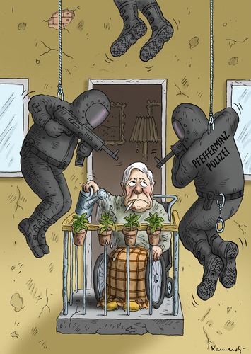 Cartoon: Helmut Schmidt (medium) by marian kamensky tagged eu,mentholzigarettenverbot,richtlinien,helmut,schmidt,polizei,einsatzkommando,eu,mentholzigarettenverbot,richtlinien,helmut,schmidt,polizei,einsatzkommando