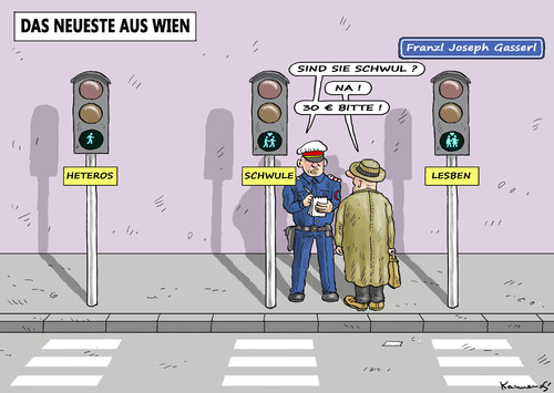 Cartoon: HOMOAMPELN IN WIEN (medium) by marian kamensky tagged homoampeln,in,wien,hetero,schwul,lesbisch,eurovision,song,contest,homoampeln,in,wien,hetero,schwul,lesbisch,eurovision,song,contest