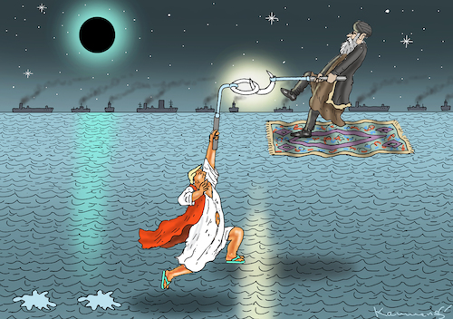 Cartoon: HORMUS-DESASTER (medium) by marian kamensky tagged horm,hormus,desaster,horm,hormus,desaster