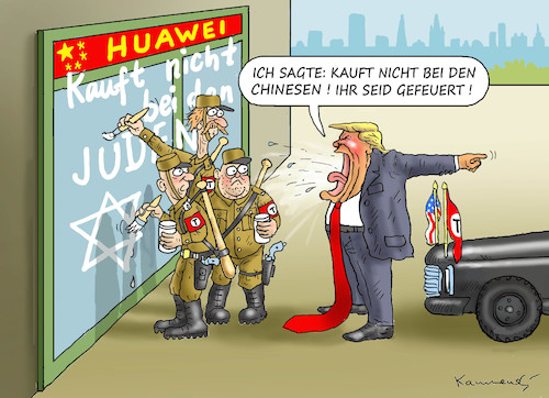 Cartoon: HUAWEI - VERWIRRTE HELFERSHELFER (medium) by marian kamensky tagged obama,trump,präsidentenwahlen,usa,baba,vanga,republikaner,inauguration,demokraten,wikileaks,faschismus,manafort,cohen,hurrikan,florence,kavanaugh,mueller,justizminister,barr,huawei,obama,trump,präsidentenwahlen,usa,baba,vanga,republikaner,inauguration,demokraten,wikileaks,faschismus,manafort,cohen,hurrikan,florence,kavanaugh,mueller,justizminister,barr,huawei