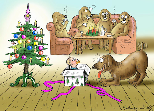 Cartoon: HUNDEWEIHNACHTEN (medium) by marian kamensky tagged groko,spd,parteitag,schulz,würselen,merkel,andrea,nahles,scholz,hessen,wahlen,akk,kühnert,bremen,rezo,weihnachten,groko,spd,parteitag,schulz,würselen,merkel,andrea,nahles,scholz,hessen,wahlen,akk,kühnert,bremen,rezo,weihnachten