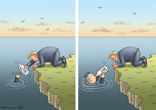 Cartoon: HURRA KIM JONG UN LEBT ! (medium) by marian kamensky tagged coronavirus,epidemie,gesundheit,panik,stillegung,trump,pandemie,coronavirus,epidemie,gesundheit,panik,stillegung,trump,pandemie