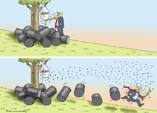 Cartoon: IRAN DEALMAKER GENIUS TRUMP (medium) by marian kamensky tagged obama,trump,präsidentenwahlen,usa,baba,vanga,republikaner,inauguration,demokraten,kim,jong,un,wikileaks,faschismus,singarur,nato,summit,ruhani,iran,atomabkommen,pompeo,merkel,obama,trump,präsidentenwahlen,usa,baba,vanga,republikaner,inauguration,demokraten,kim,jong,un,wikileaks,faschismus,singarur,nato,summit,ruhani,iran,atomabkommen,pompeo,merkel