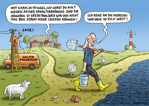 Cartoon: Kalte Progression (medium) by marian kamensky tagged kalte,progression,gehaltserhöhung,harm,bengen,kalte,progression,gehaltserhöhung,harm,bengen