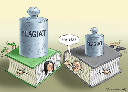 Cartoon: KANDIDAT-DER GERNE LACHT (medium) by marian kamensky tagged laschet,versus,söder,merkel,plagiat,wahlen,baerbock,laschet,versus,söder,merkel,plagiat,wahlen,baerbock