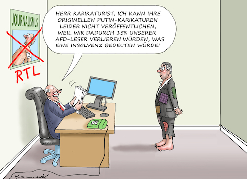 KARIKATURISTEN-ARMUT