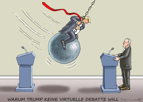 KEINE VIRTUELLE DEBATTE