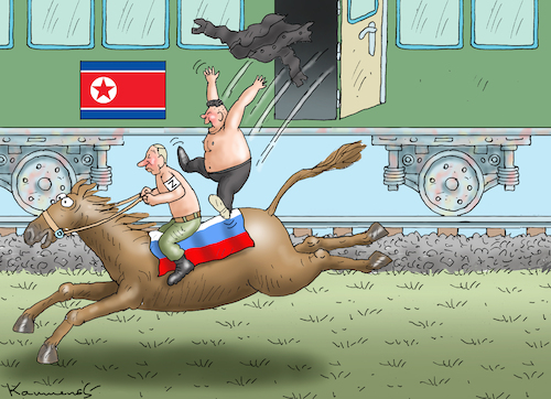 KIM JONG UN BESUCHT RUSSLAND