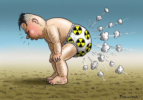 Cartoon: Kim Jong Uns Kernspaltung (medium) by marian kamensky tagged kim,jong,un,atpmare,drohung,gegen,usa,manöver,nord,korea,kernspaltung,atombombe,kim,jong,un,atpmare,drohung,gegen,usa,manöver,nord,korea,kernspaltung,atombombe