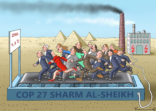 Cartoon: KLIMAZIEL COP 27 (medium) by marian kamensky tagged klimaziel,cop,27,klimagipfel,klimaziel,cop,27,klimagipfel