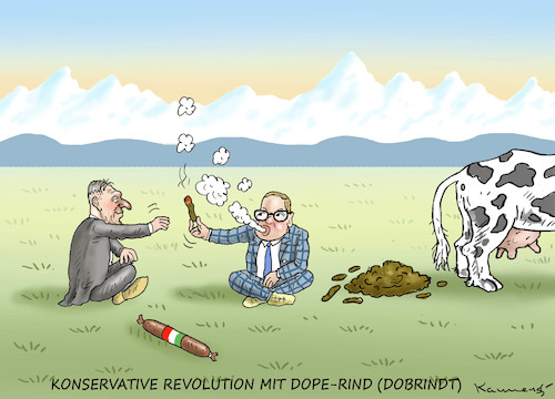 Cartoon: KONSERVATIVE REVOLUTION (medium) by marian kamensky tagged dieselfahrverbot,abgasskandal,dieselumrüstung,dieselgipfel,merkel,alexander,dobrindt,konservative,revolution,dieselfahrverbot,abgasskandal,dieselumrüstung,dieselgipfel,merkel,alexander,dobrindt,konservative,revolution