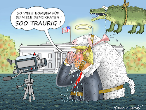 Cartoon: KROKOTRÄNEN FÜR DEMOKRATEN (medium) by marian kamensky tagged obama,trump,präsidentenwahlen,usa,baba,vanga,republikaner,inauguration,demokraten,wikileaks,faschismus,briefbomben,für,jamal,khashoggi,obama,trump,präsidentenwahlen,usa,baba,vanga,republikaner,inauguration,demokraten,wikileaks,faschismus,briefbomben,für,jamal,khashoggi