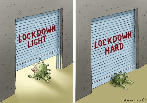 Cartoon: LOCKDOWN (medium) by marian kamensky tagged coronavirus,epidemie,gesundheit,panik,stillegung,george,floyd,twittertrump,pandemie,weihnachten,santa,klaus,coronavirus,epidemie,gesundheit,panik,stillegung,george,floyd,twittertrump,pandemie,weihnachten,santa,klaus