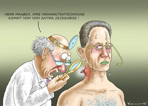 MAAßEN UND ANTIFA ZECKENBISS