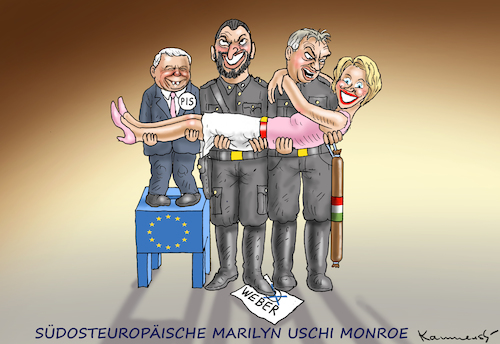 Cartoon: MARILYN USCHI MONROE (medium) by marian kamensky tagged ursula,von,der,leyen,berateraffäre,bundeswehr,vetternwirtschaft,korruption,ursula,von,der,leyen,berateraffäre,bundeswehr,vetternwirtschaft,korruption