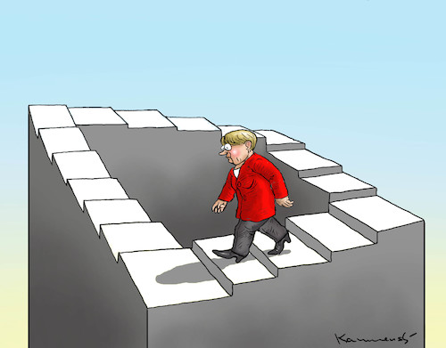 Cartoon: MERKEL GEHT UND GEHT WEG (medium) by marian kamensky tagged merkel,seehofer,unionskrise,csu,cdu,flüchtlinge,seehofers,masterplan,ralph,brinkhaus,massen,geht,merkel,seehofer,unionskrise,csu,cdu,flüchtlinge,seehofers,masterplan,ralph,brinkhaus,massen