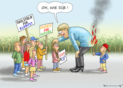 Cartoon: MERKEL TIEF BERÜHRT (medium) by marian kamensky tagged klimakonferenz,in,katowice,co2,polen,naturkatastrophen,ausstieg,aus,der,kohle,akk,greta,thunberg,merkel,klimakonferenz,in,katowice,co2,polen,naturkatastrophen,ausstieg,aus,der,kohle,akk,greta,thunberg,merkel