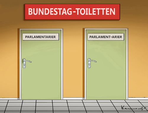 Cartoon: NACH DER WAHL (medium) by marian kamensky tagged merkel,versus,schulz,wahlkampf,2017,tv,duell,spd,cdu,gauland,afd,merkel,versus,schulz,wahlkampf,2017,tv,duell,spd,cdu,gauland,afd