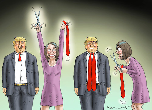 Cartoon: NANCY PELOSI UND HYDRATRUMP (medium) by marian kamensky tagged selenskyj,ukraine,rüstungsgeld,trump,wahllampfhilfe,joe,biden,amtsenthebungsverfahren,nancy,pelosi,selenskyj,ukraine,rüstungsgeld,trump,wahllampfhilfe,joe,biden,amtsenthebungsverfahren,nancy,pelosi