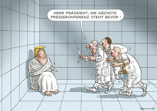 Cartoon: PRESSEKONFERENZ (medium) by marian kamensky tagged obama,trump,präsidentenwahlen,usa,baba,vanga,republikaner,inauguration,pressekonferenz,demokraten,wikileaks,faschismus,obama,trump,präsidentenwahlen,usa,baba,vanga,republikaner,inauguration,pressekonferenz,demokraten,wikileaks,faschismus