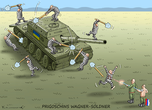 Cartoon: Prigoschin (medium) by marian kamensky tagged prigoschin,prigoschin