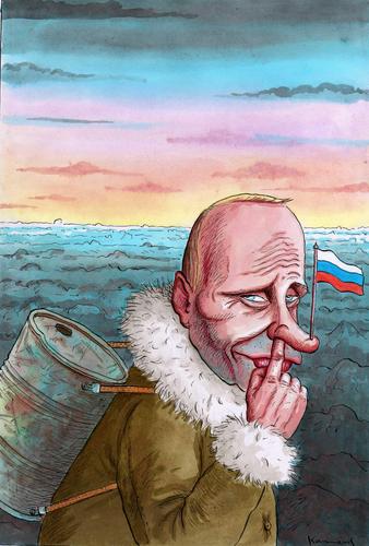 Putin at the North Pole