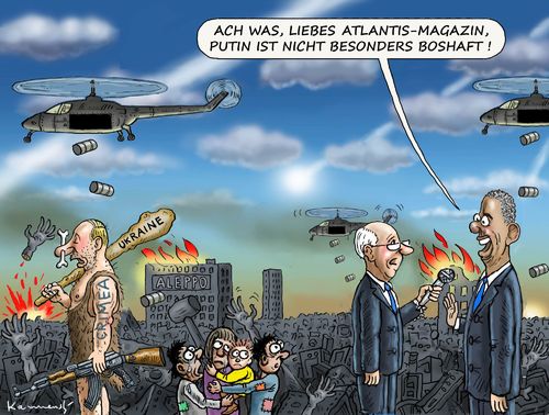 Cartoon: PUTIN EIN SCHAF IM WOLFSPELZ (medium) by marian kamensky tagged krim,ukraine,syrien,obama,putin,putin,obama,syrien,ukraine,krim