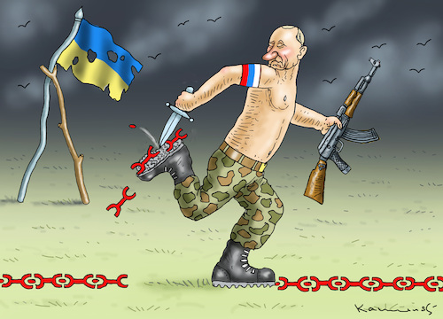 Cartoon: PUTIN HAT WIEDER BOCK ZU MORDEN (medium) by marian kamensky tagged tea,time,bei,putin,mit,nawalny,nowitschok,anschlag,ukraine,tea,time,bei,putin,mit,nawalny,nowitschok,anschlag,ukraine