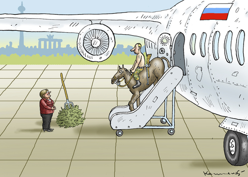 PUTIN IN BERLIN