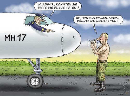 PUTIN KANN NICHT FLIEGEN TÖTEN