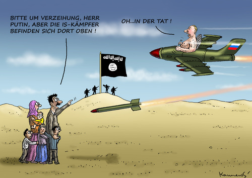 Cartoon: Putin knapp daneben (medium) by marian kamensky tagged eu,flüchtlinge,asyl,politik,willkommenskultur,terrorismus,heidenau,horst,putin,assad,luftangrife,seehofer,bayern,eu,flüchtlinge,asyl,politik,willkommenskultur,terrorismus,heidenau,horst,putin,assad,luftangrife,seehofer,bayern