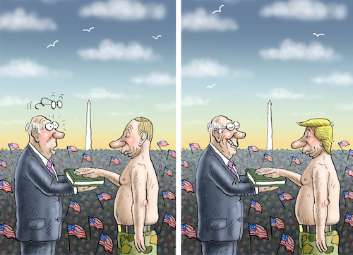 Cartoon: PUTINAUGURATION (medium) by marian kamensky tagged obama,trump,präsidentenwahlen,usa,baba,vanga,republikaner,inauguration,demokraten,wikileaks,faschismus,obama,trump,präsidentenwahlen,usa,baba,vanga,republikaner,inauguration,demokraten,wikileaks,faschismus