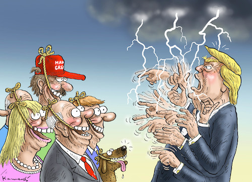 Cartoon: REPUBLIKANER (medium) by marian kamensky tagged obama,trump,präsidentenwahlen,usa,baba,vanga,republikaner,inauguration,demokraten,wikileaks,faschismus,obama,trump,präsidentenwahlen,usa,baba,vanga,republikaner,inauguration,demokraten,wikileaks,faschismus